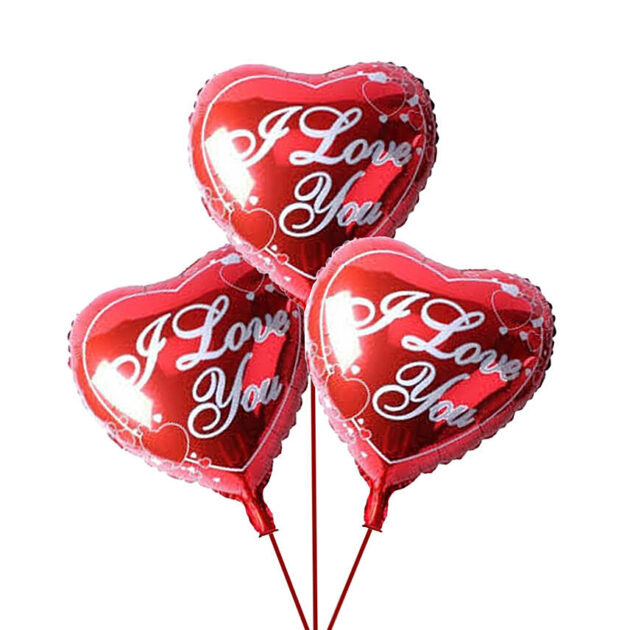 Heart shaped Foil Balloons