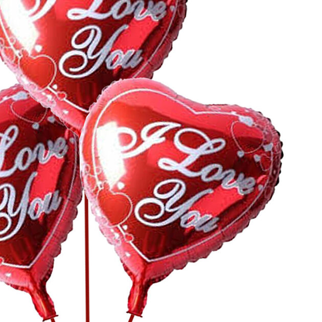Heart shaped Foil Balloons - Image 3