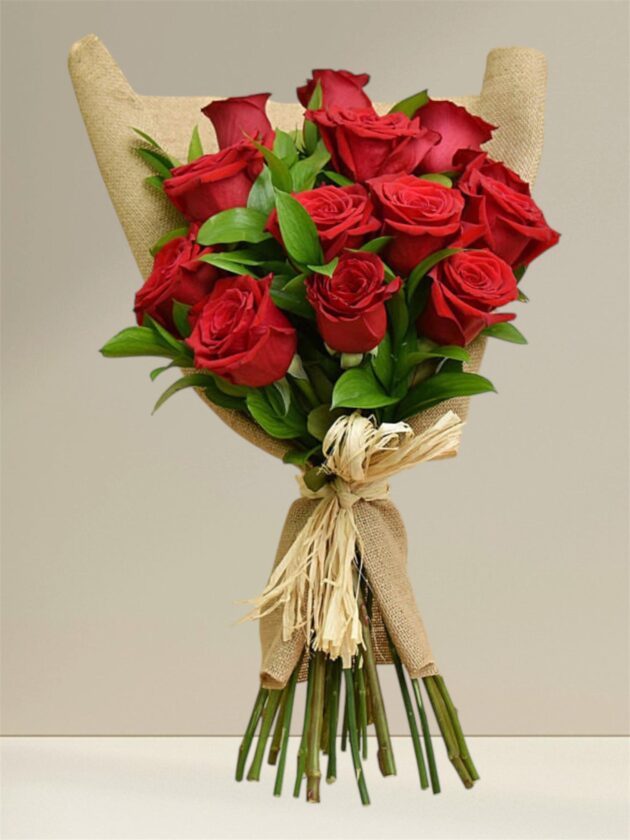 Ravishing Red Rose Bouquet