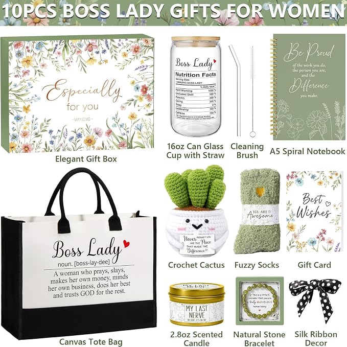 Bosses Day Bosses Gifts for Women, Boss Lady Appreciation Gifts for Women - Image 2